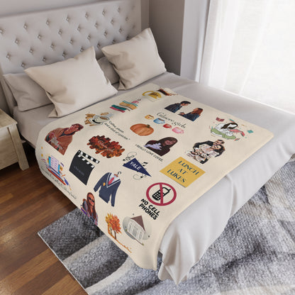 Stars Hollow Throw Blanket, Gilmore Girls Cozy Blanket