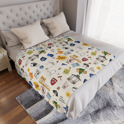 Stars Hollow Throw Blanket, Gilmore Girls Cozy Blanket