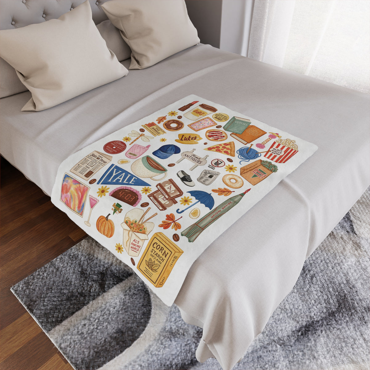 Stars Hollow Throw Blanket, Gilmore Girls Cozy Blanket