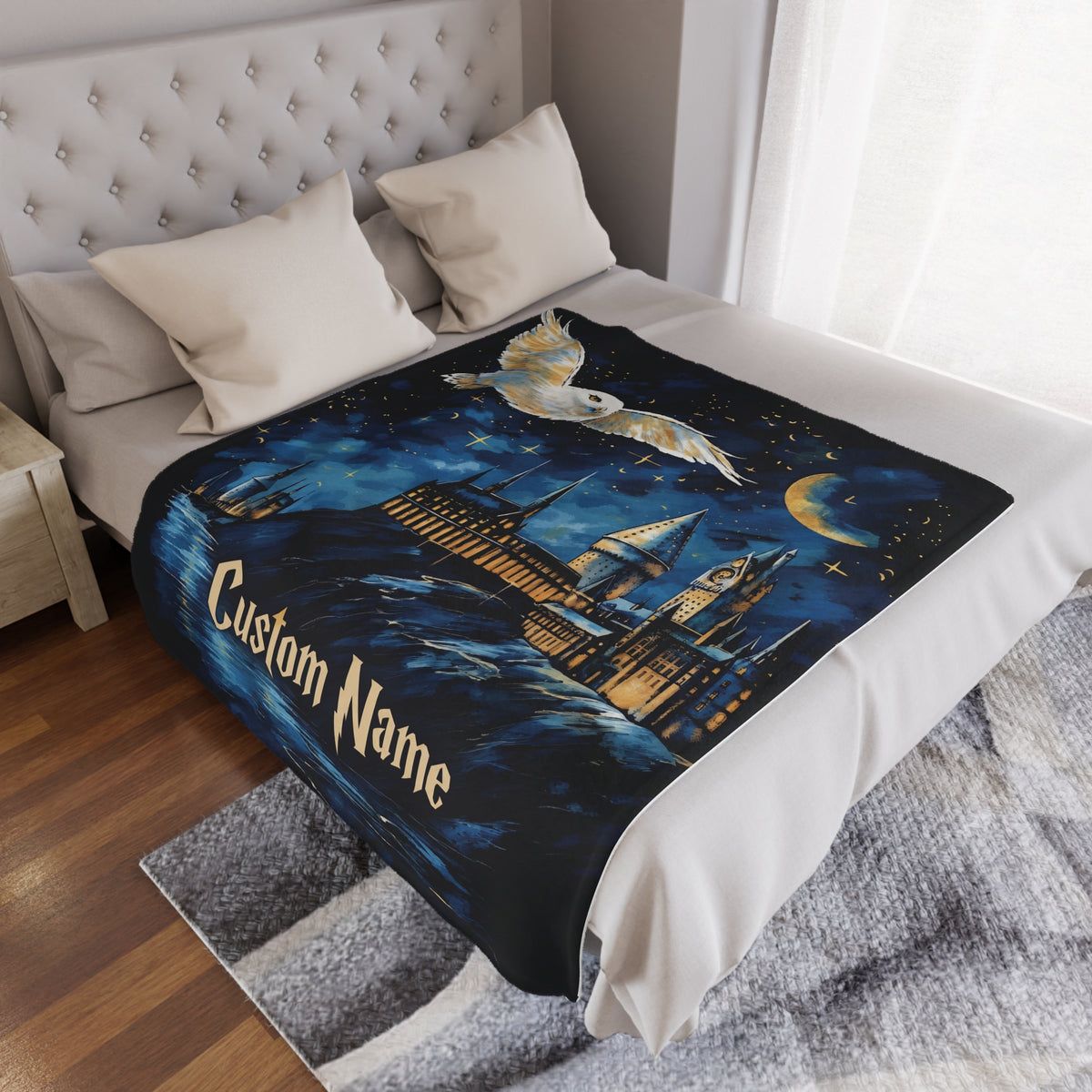 Personalized Wizard Blanket with Name