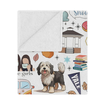 Stars Hollow Throw Blanket, Gilmore Girls Cozy Blanket