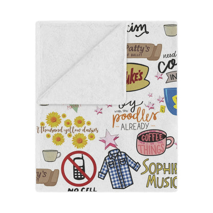 Stars Hollow Throw Blanket, Gilmore Girls Cozy Blanket