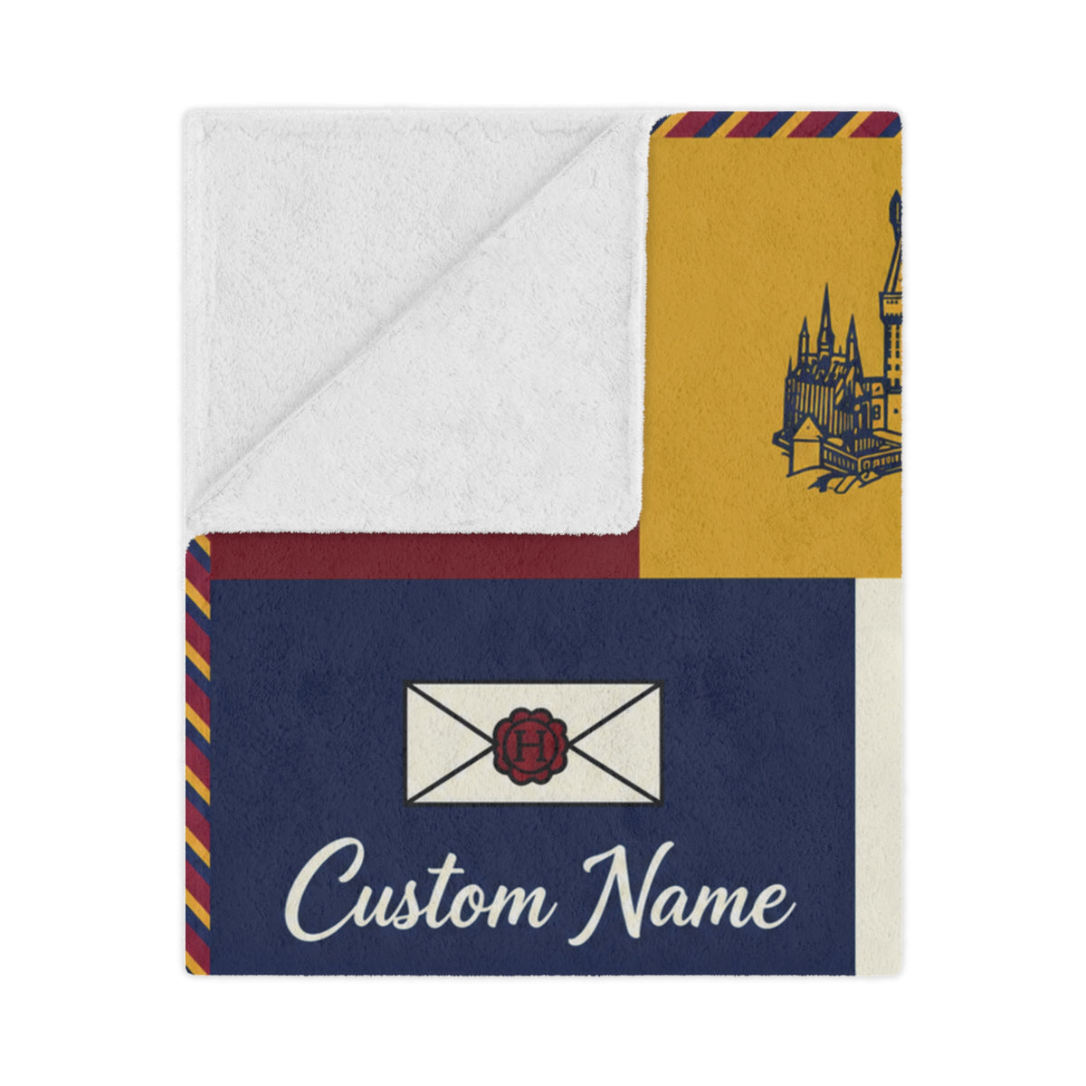 Personalization Wizard Blanket with Name