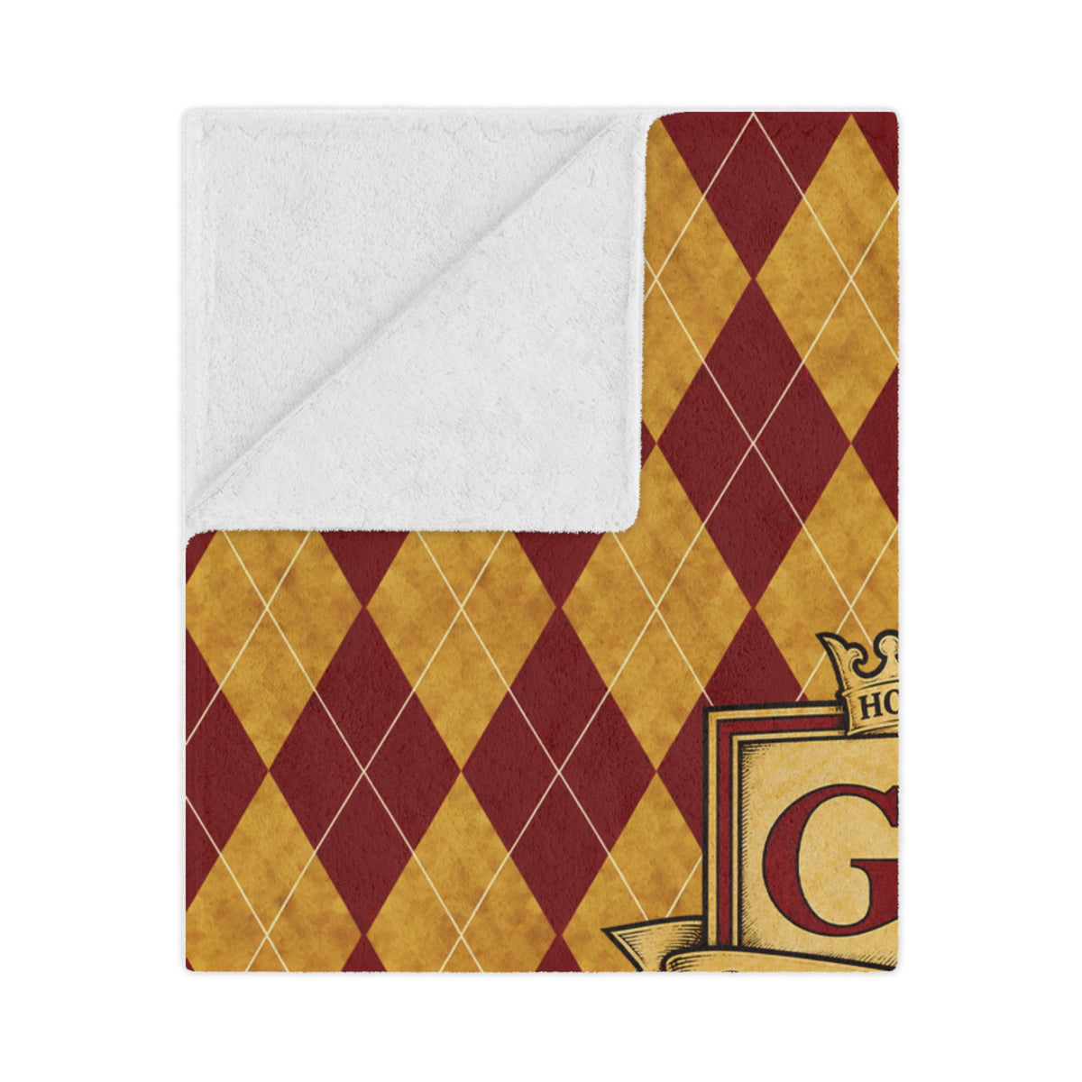 Personalized Wizard House Crests Blanket with Name