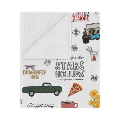 Stars Hollow Throw Blanket, Gilmore Girls Cozy Blanket