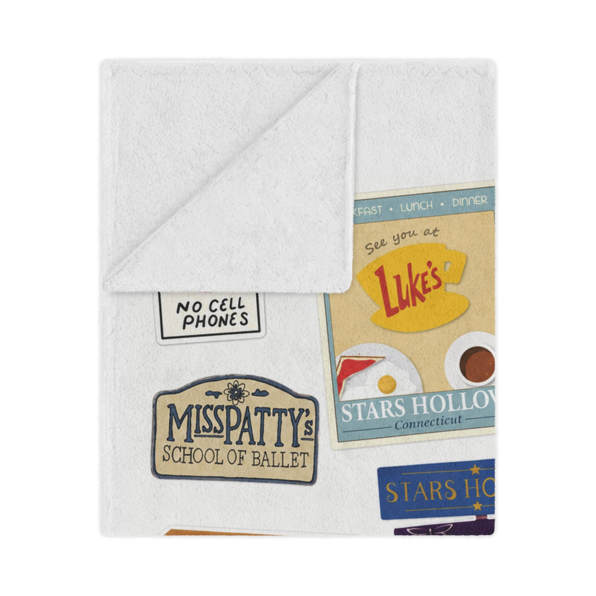 Stars Hollow Throw Blanket, Gilmore Girls Cozy Blanket