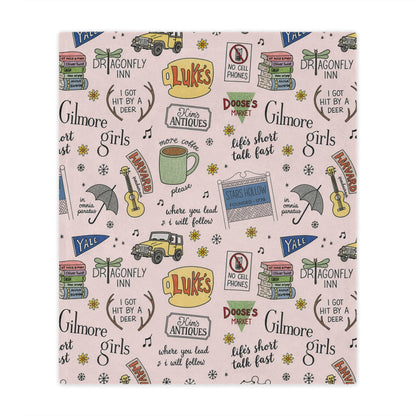 Stars Hollow Throw Blanket, Gilmore Girls Cozy Blanket