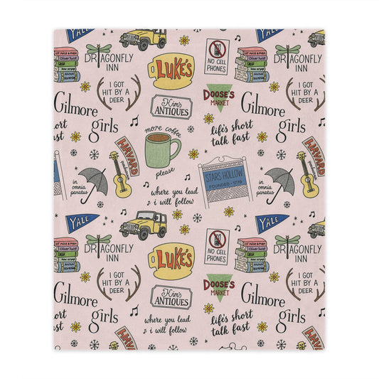 Stars Hollow Throw Blanket, Gilmore Girls Cozy Blanket