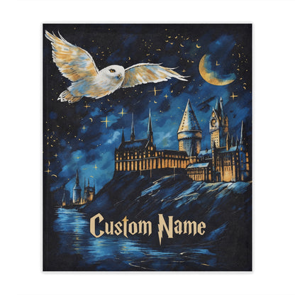 Personalized Wizard Blanket with Name