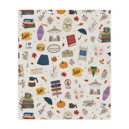 Stars Hollow Throw Blanket, Gilmore Girls Cozy Blanket