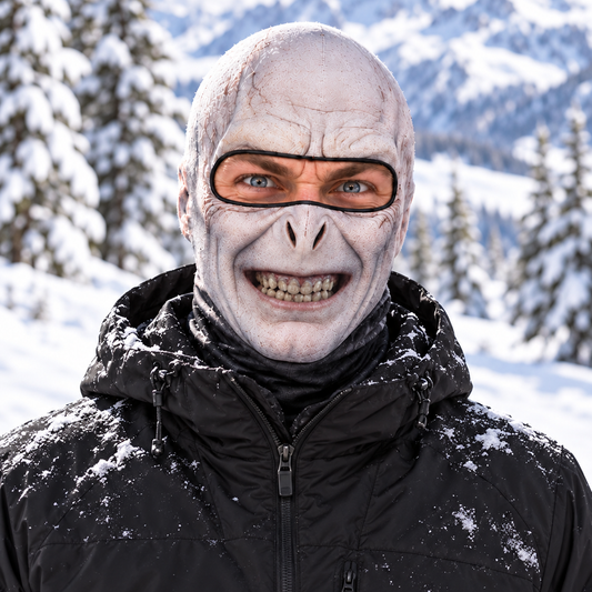 Funny You Know Who Ski Mask, Winter Face Cover for Skiing and Snowboarding