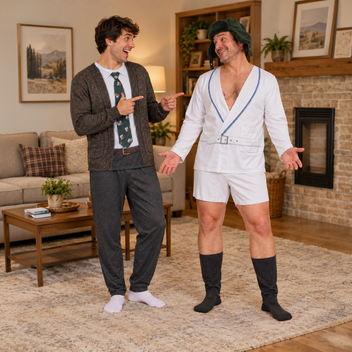 Cousin Eddie's Costume Pajamas, Christmas Vacation Funny Pjs