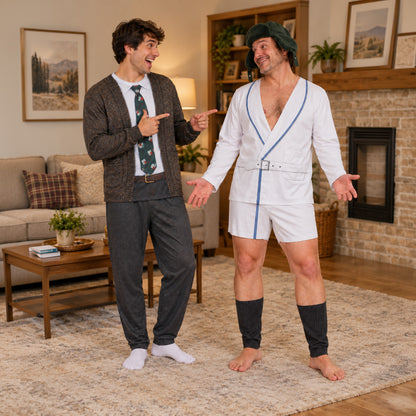 Clark Griswold Costume Pajamas, Sparky Funny Pjs