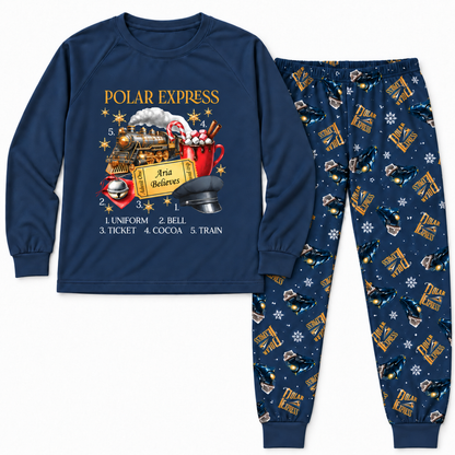 Personalized Polar Express Pajamas
