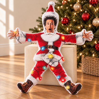 Clark Griswold Santa Poseable Plush Doll