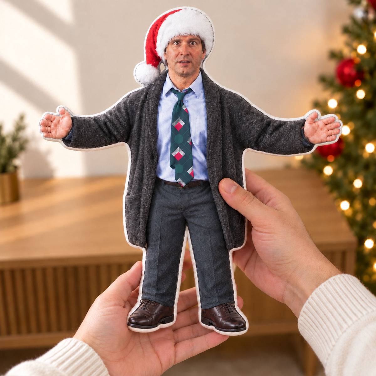 Clark Griswold Funny Poseable Plush Doll