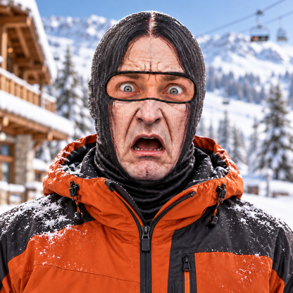 Funny  Half-Blood Prince Ski Mask, Winter Face Cover for Skiing and Snowboarding
