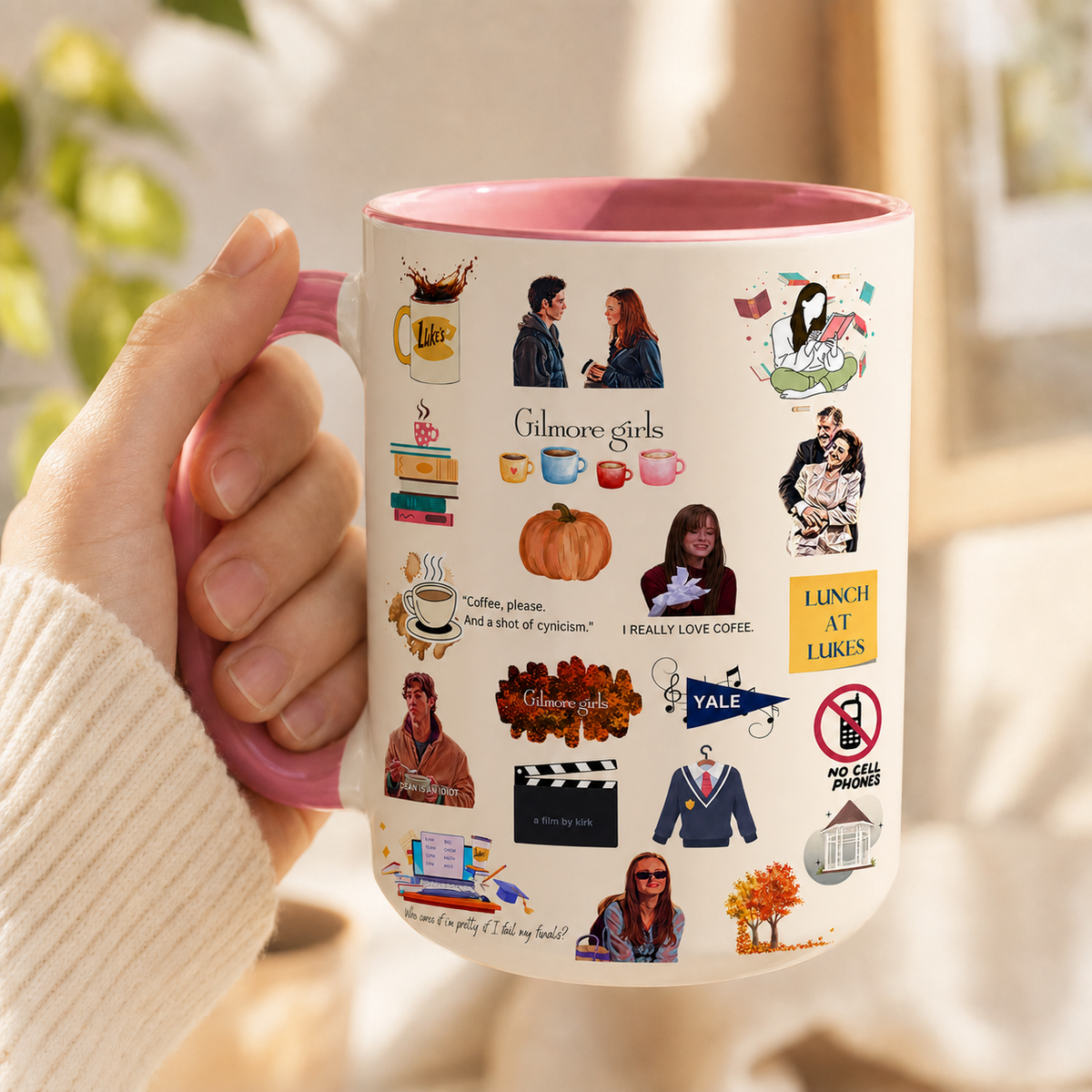 Gilmore Girls Accent Mug, Stars Hollow Ceramic Mug