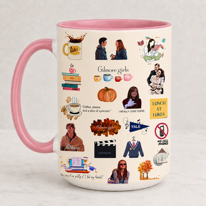 Gilmore Girls Accent Mug, Stars Hollow Ceramic Mug