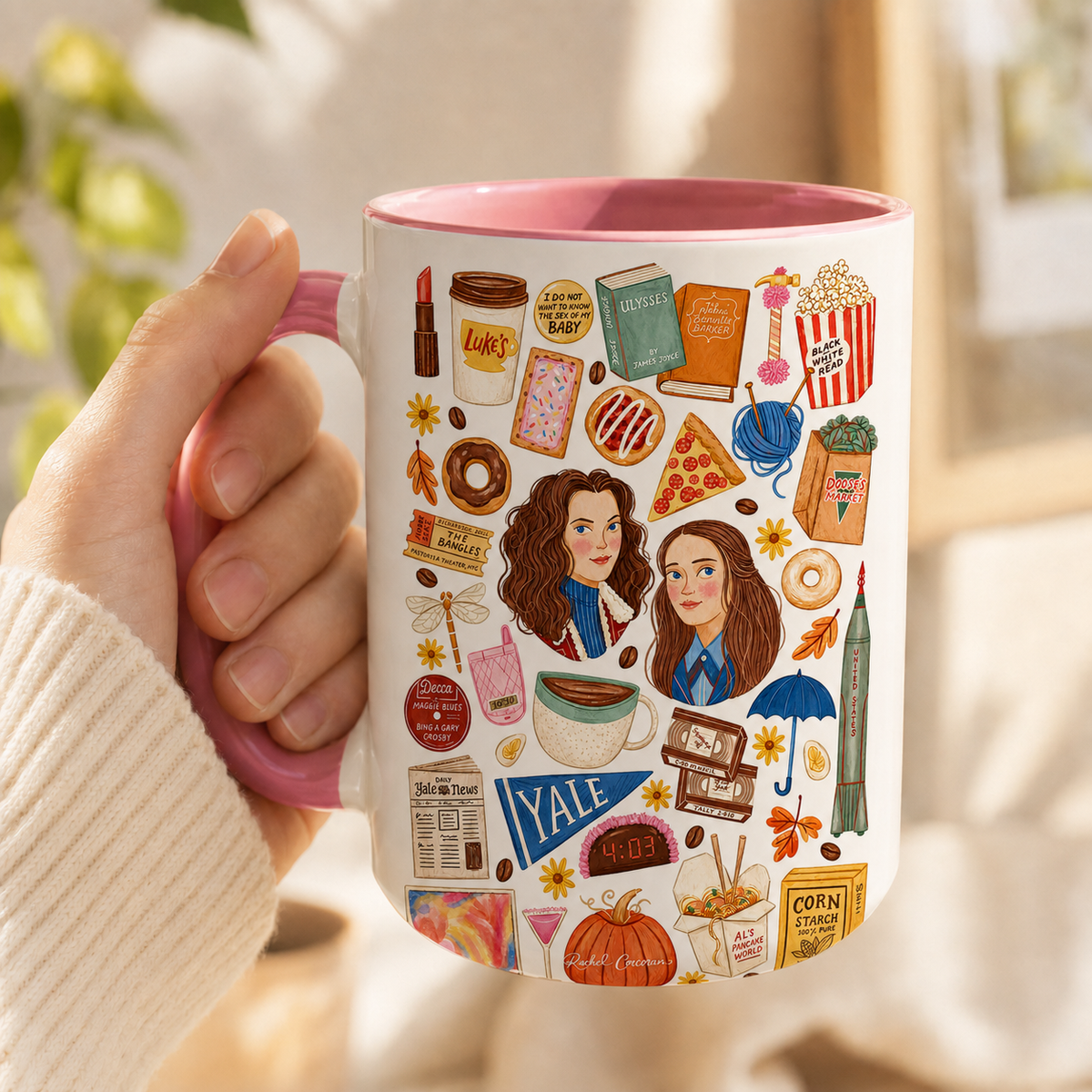 Gilmore Girls Accent Mug, Stars Hollow Ceramic Mug