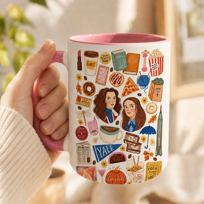 Gilmore Girls Accent Mug, Stars Hollow Ceramic Mug