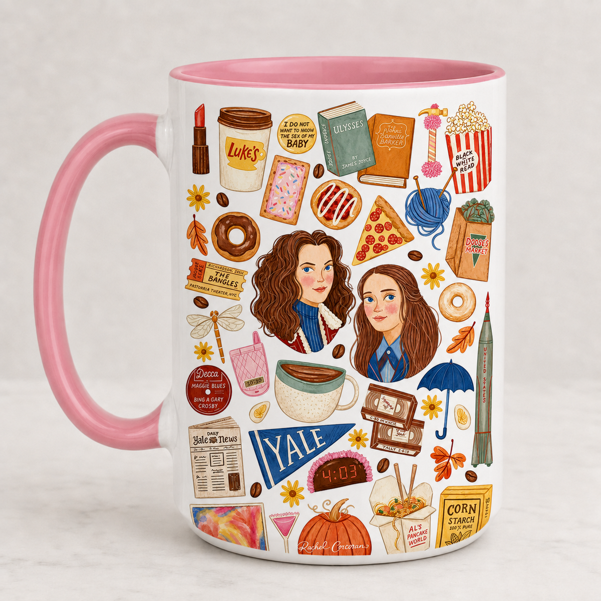Gilmore Girls Accent Mug, Stars Hollow Ceramic Mug