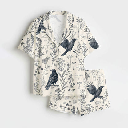 Raven Floral Pajamas