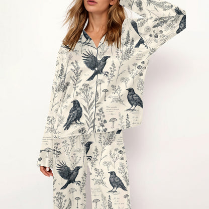 Raven Floral Pajamas