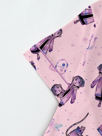 Coraline Spooky Dream Pajamas Set