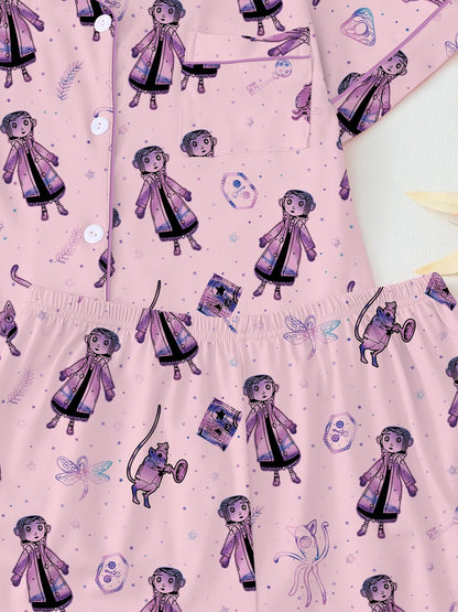 Coraline Spooky Dream Pajamas Set