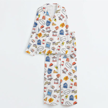 Gilmore Girls Pajamas Set, Women's Pajama Set in Stars Hollow