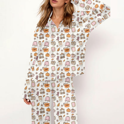 Gilmore Girls Pajamas Set, Women's Pajama Set in Stars Hollow TV Show Merch