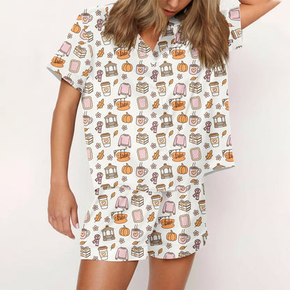 Gilmore Girls Pajamas Set, Women's Pajama Set in Stars Hollow TV Show Merch