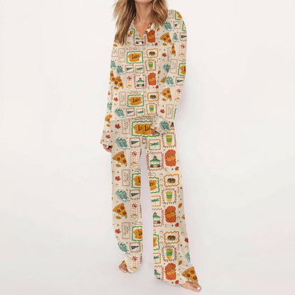 Gilmore Girls Pajamas Set, Women's Pajama Set in Stars Hollow