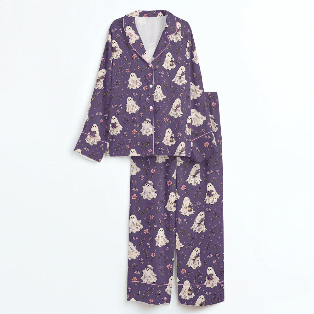 Spooky Floral Pajama Set