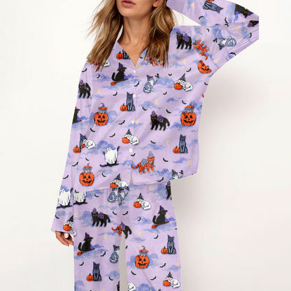 Halloween Cat Pajama Set