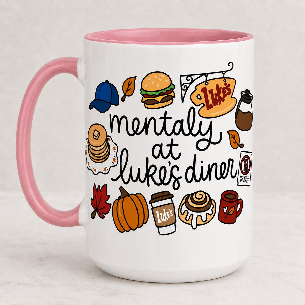 Gilmore Girls Accent Mug, Stars Hollow Ceramic Mug