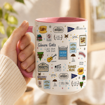 Gilmore Girls Accent Mug, Stars Hollow Ceramic Mug