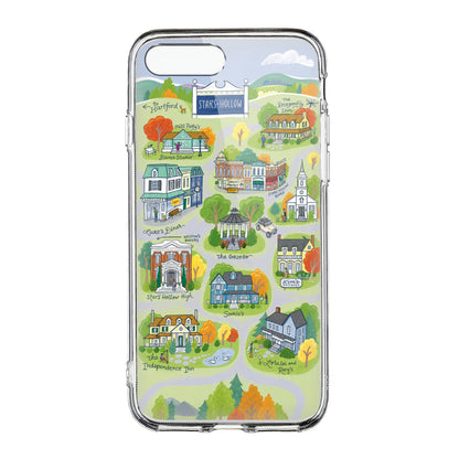 Gilmore Girls Phone Case, Stars Hollow Map MagSafe Phone Case