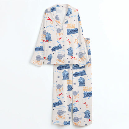 Personalize Polar Express Train Ride Pajamas