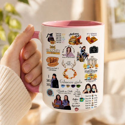 Gilmore Girls Accent Mug, Stars Hollow Ceramic Mug