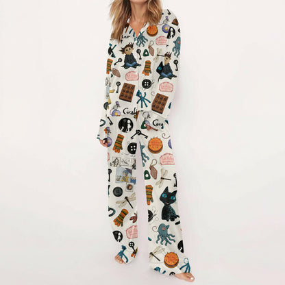 Coraline Blue Night Pajamas