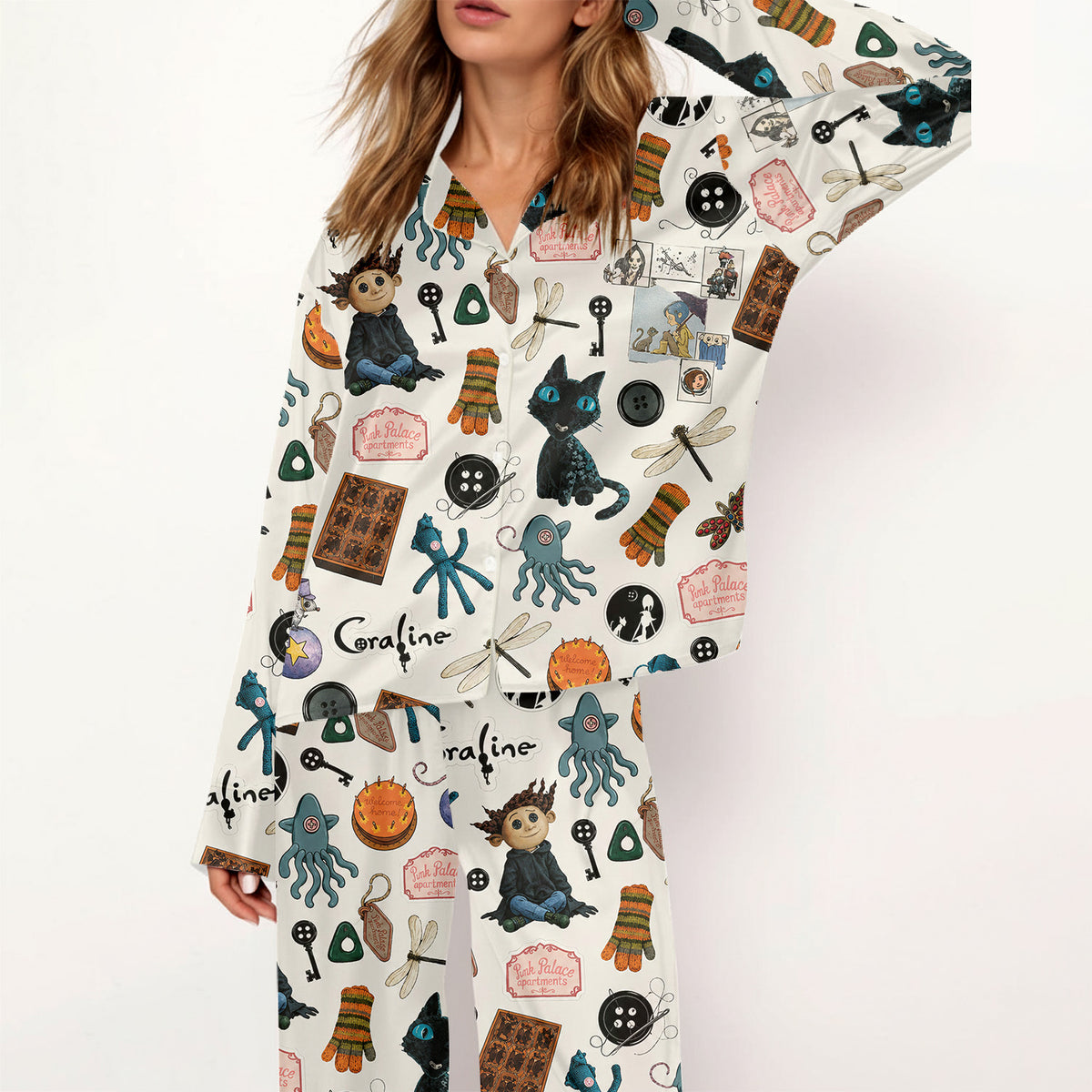 Coraline Blue Night Pajamas