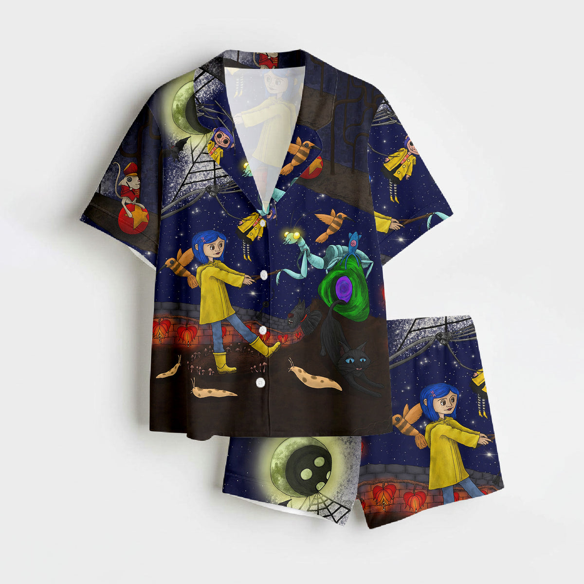Coraline Blue Night Pajamas