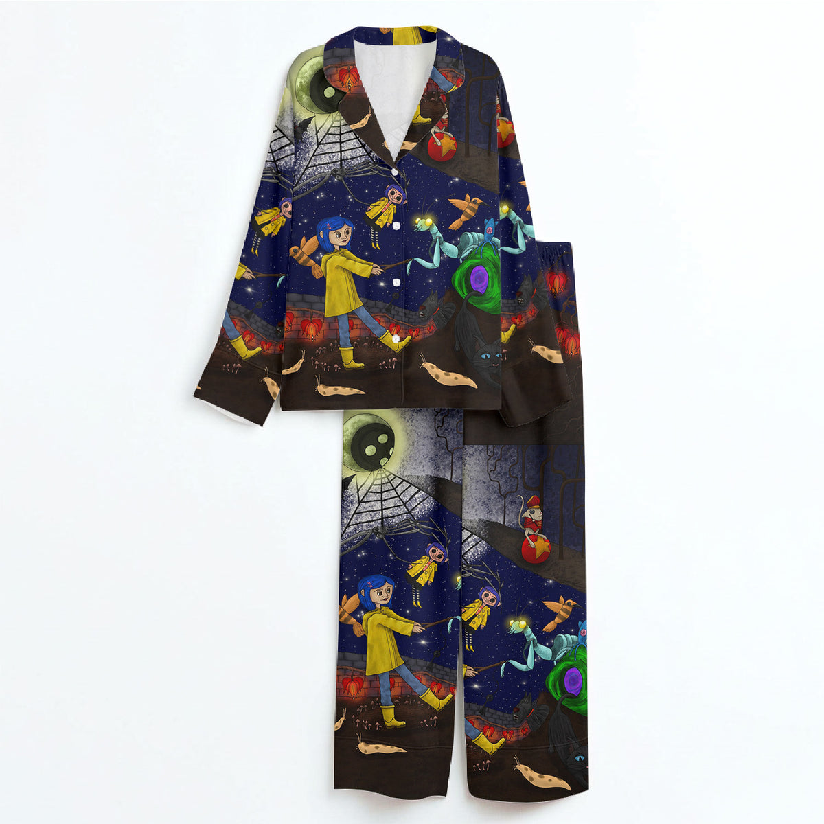Coraline Blue Night Pajamas