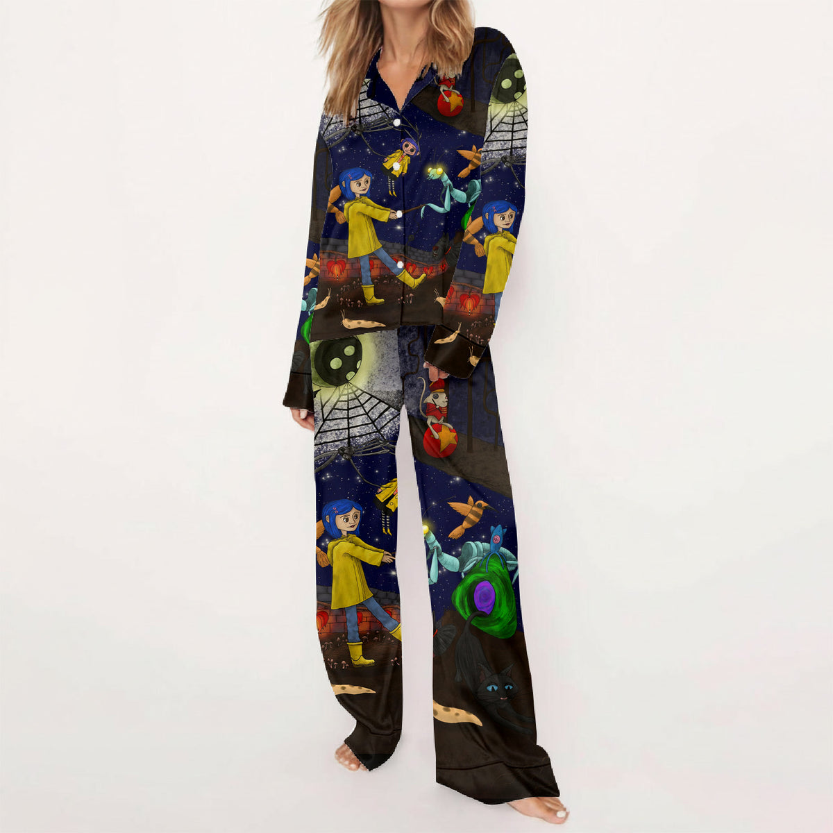 Coraline Blue Night Pajamas